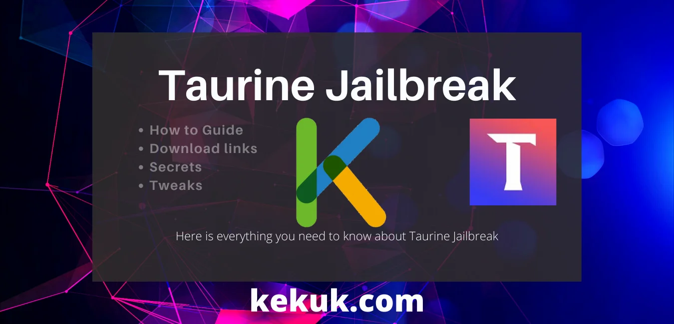 Taurine Jailbreak for iOS 14