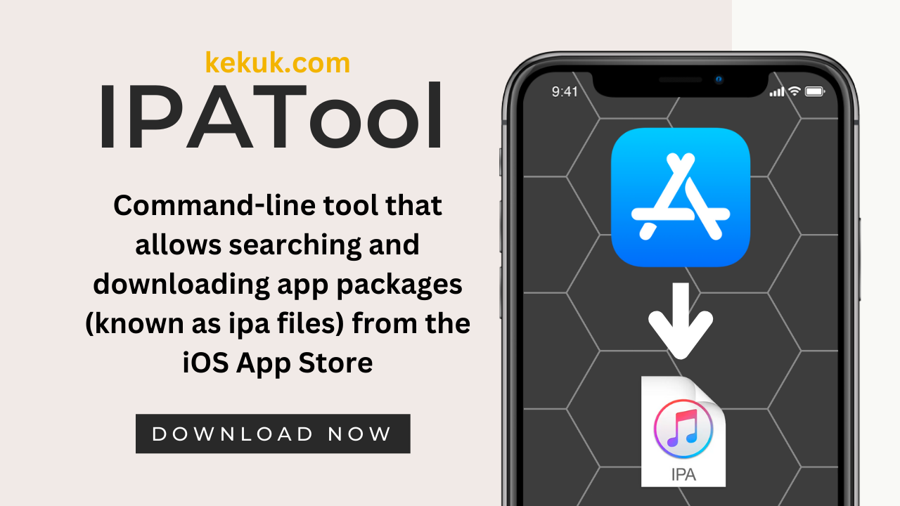 ipa tool for download appstore ipa files without pc.